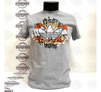 Футболка Adidas Originals Crossed Tref (Grey)